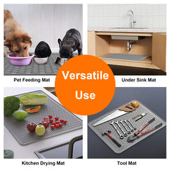 1Pc 27.95x19.69in Electric Stove Cover Silicone Stove Mat Glass Stove Top Protector 464 Fahrenheit Heat Resistant Dishwasher Safe Waterproof