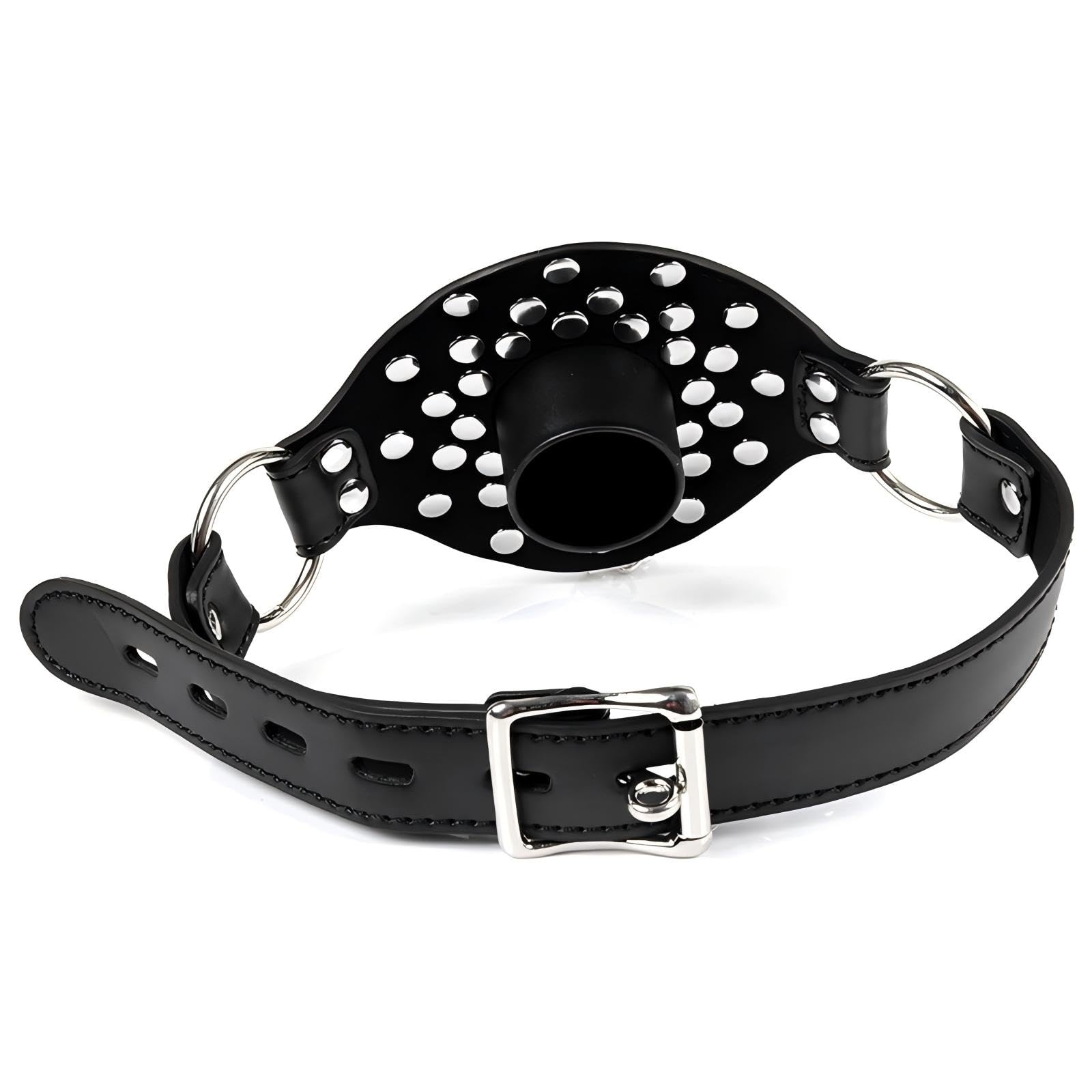 Open Mouth Gag O-Ring Sex Silicone Mouth Ball Gag- Breathable Sex Gag With Removable Pacifier Plug Bondage Restraints BDSM Adult Toys For Men Women And Couple