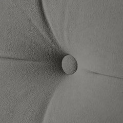 Triangle Reading Cushion With A Button-grey