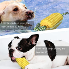 Dog Toys, Dog Toys Suitable For Strong Chewing, Durable And Chewy Squeaking Interactive Dog Toys, Small, Medium And Large Dog And Puppy Teeth Chewing Corn Cob Toys