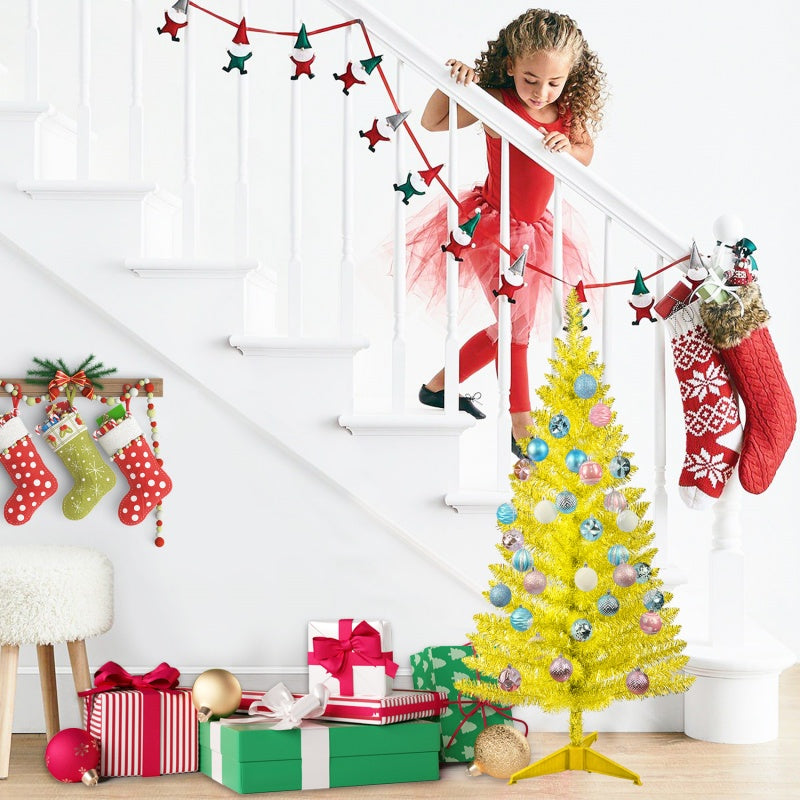 4ft Golden Tree Christmas Tree