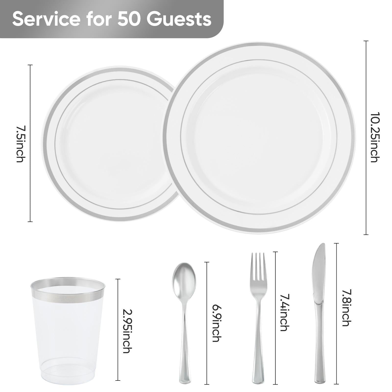 Plastic Cutlery Set Lightweight And Space-saving Eco-friendly And Simple Multifunctional