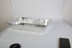 42Pcs Serve 6 Guests Disposable Chafing Dish Buffet Set Chafing Servers With Covers Spoons Forks Tongs Full-Size Pans Food Warmers For Parties Events Catering Supplies With Utensils And Lids