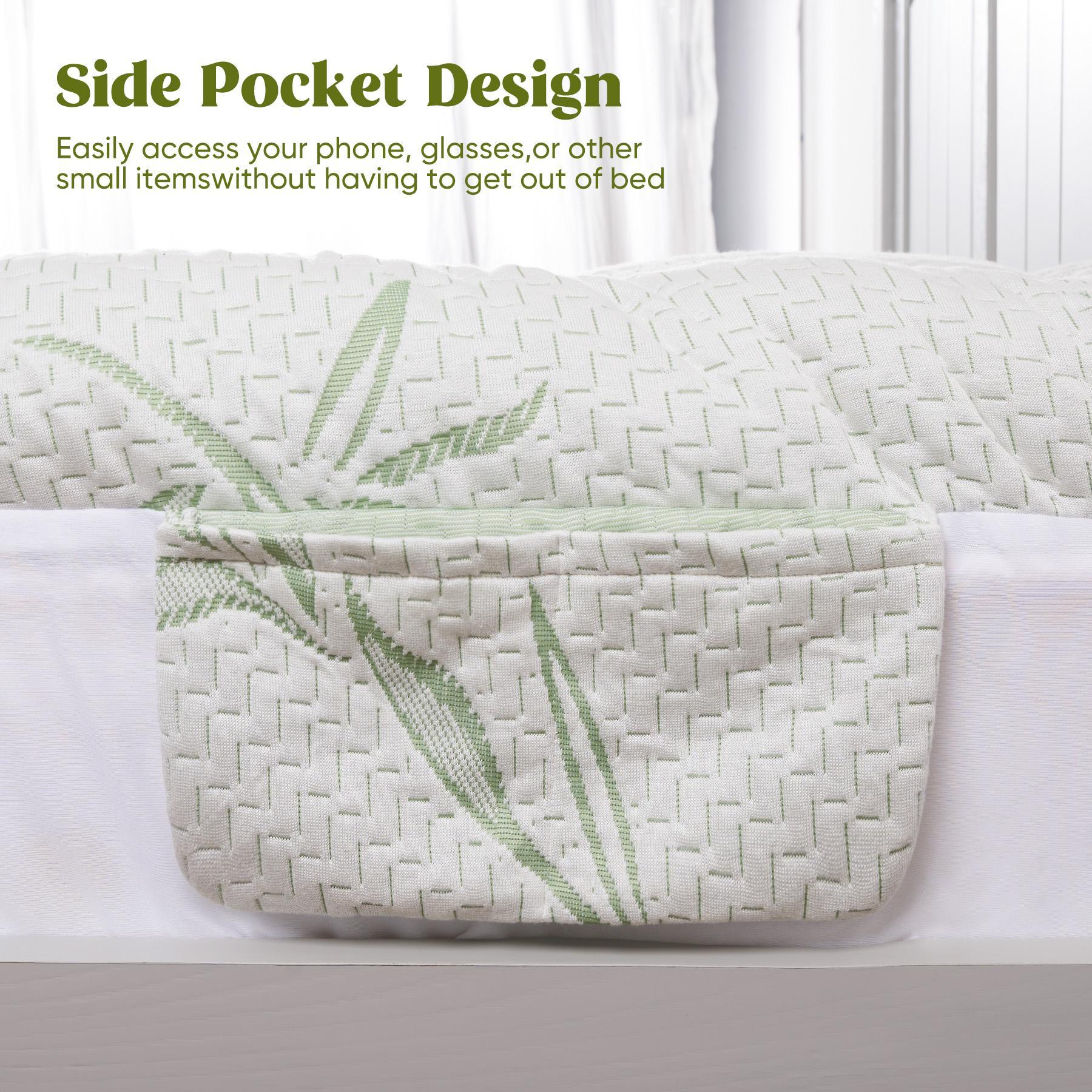 Skin-friendly Bamboo Fiber Waterproof Fitted Sheet - A Must-have For Mattress Protection Super Soft To The Touch