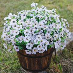 Artificial Outdoor UV-proof Decorative Simulation Green Plant Plastic Flowers
