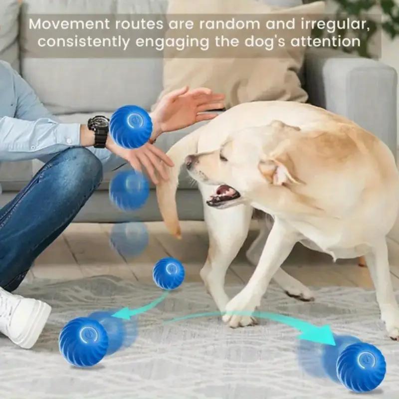 Blue And Orange Pet Bouncing Ball Fun Pet Bouncing Ball For Cats And Dogs,Self-pickup Only