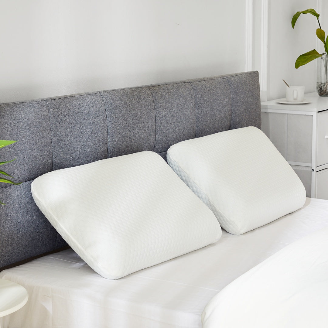 Memory Foam Pillow, Detachable Washable Pillowcase, Odorless, Ergonomic Pillow, Full Sleeping Position, Cervical Support Pillow