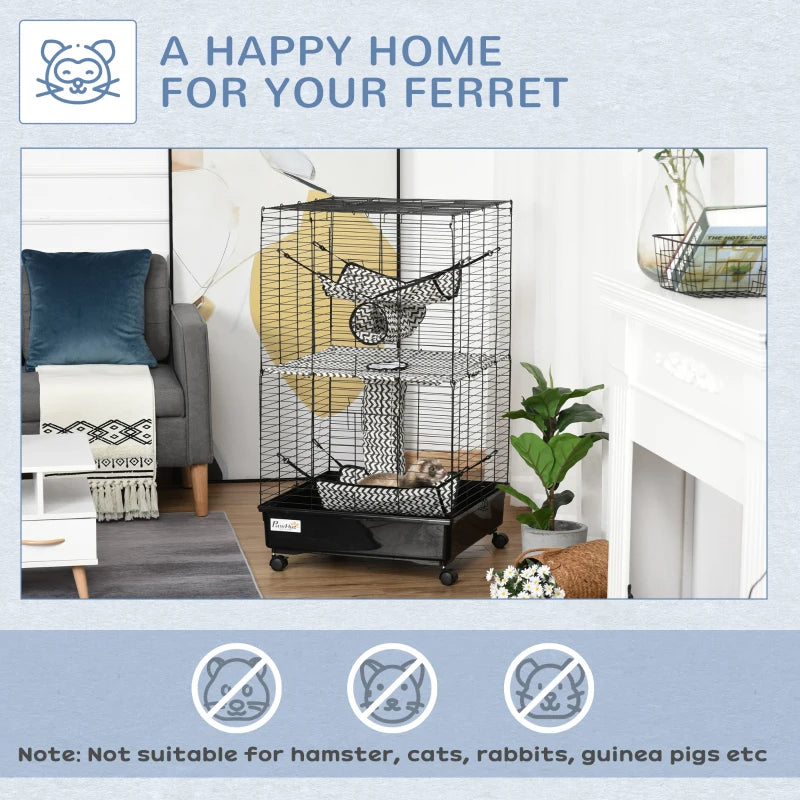 Small Animal Cage Rolling Big Ferret Cage