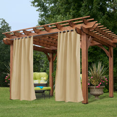 Toile Outdoor Thermal Blackout Curtain - 50 In. W X 120 In. L