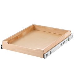 Pull Out Cabinet Organizer Soft Close Slide Out Shelf Wood Drawer 17'W X 21'D
