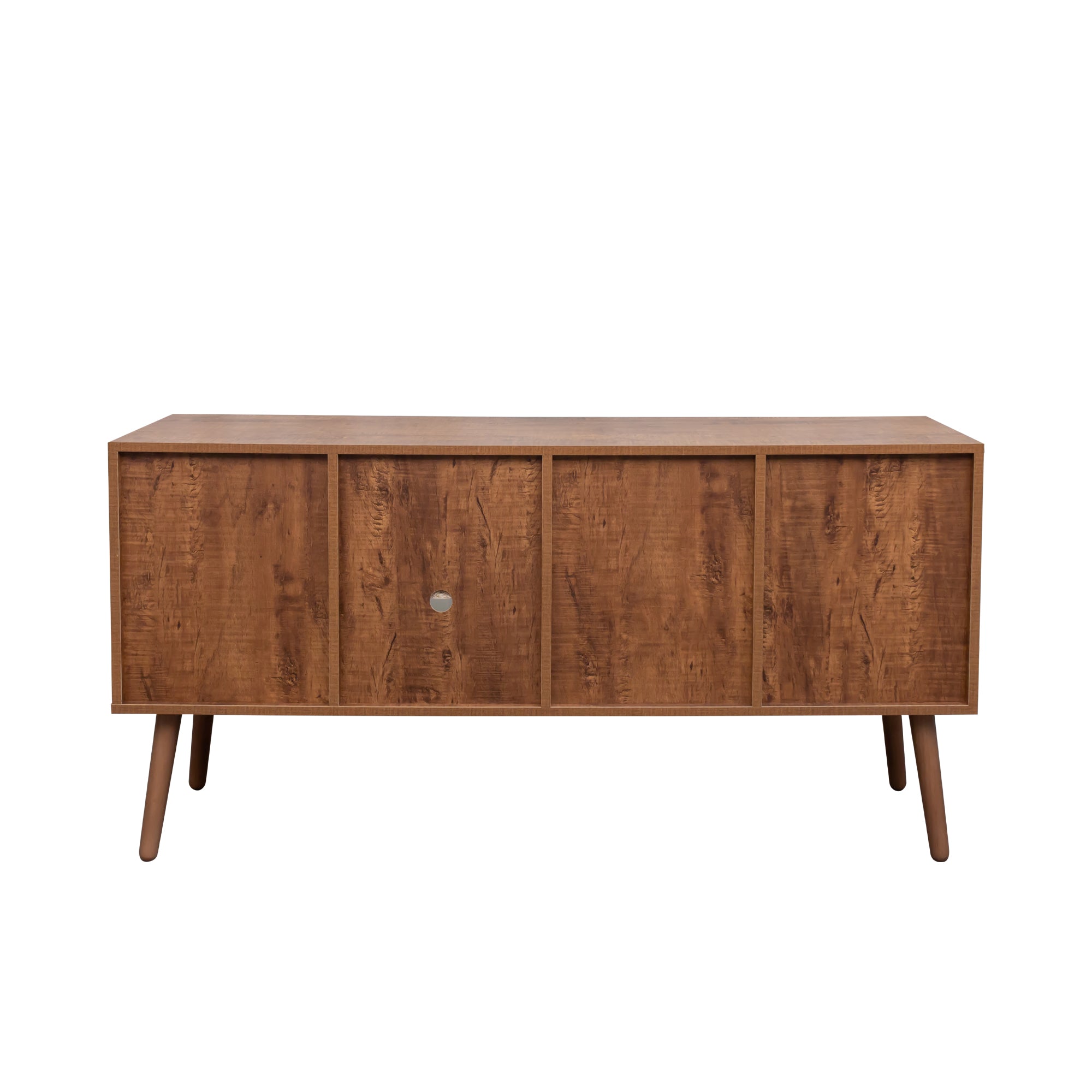 TV Stand Use In Living Room Furniture With 1 Storage And 3 Shelves Cabinet