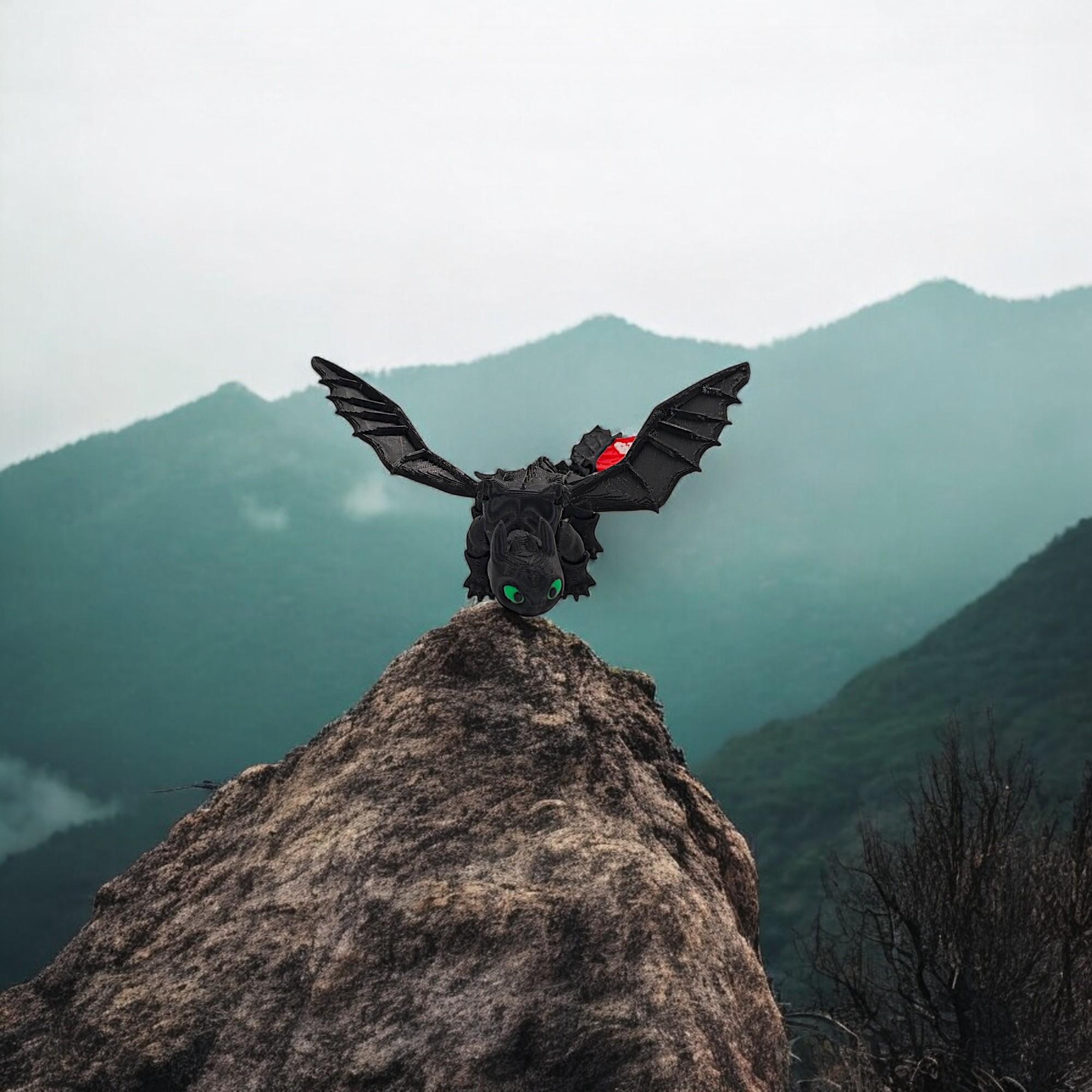 Toothless Dragon Cute Cool Design High Texture Exquisite Details Charming Appearance Dinosaur Fans Collectible Home Decorations