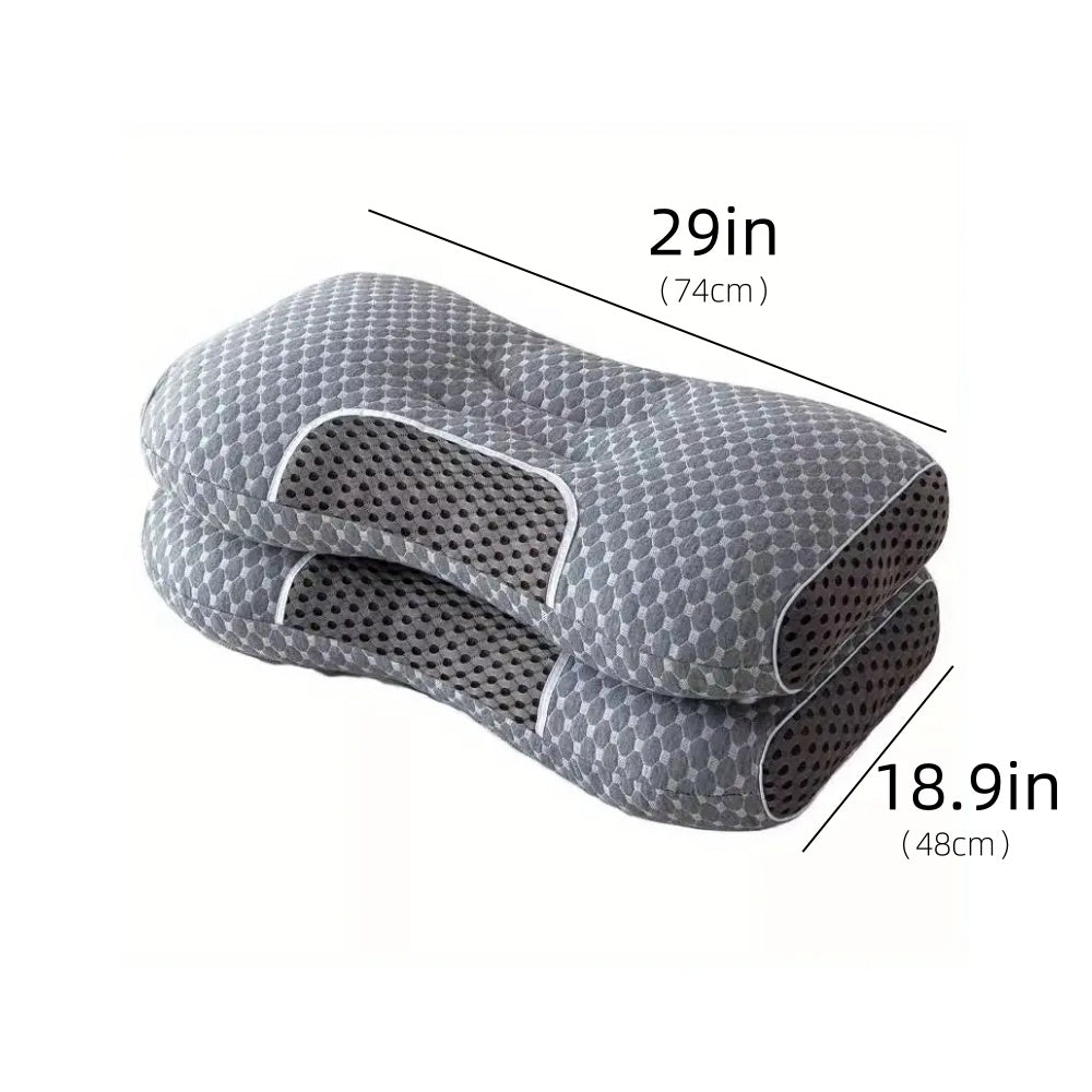 YBZ 3D Knitted Cotton Massage Pillow 2pack