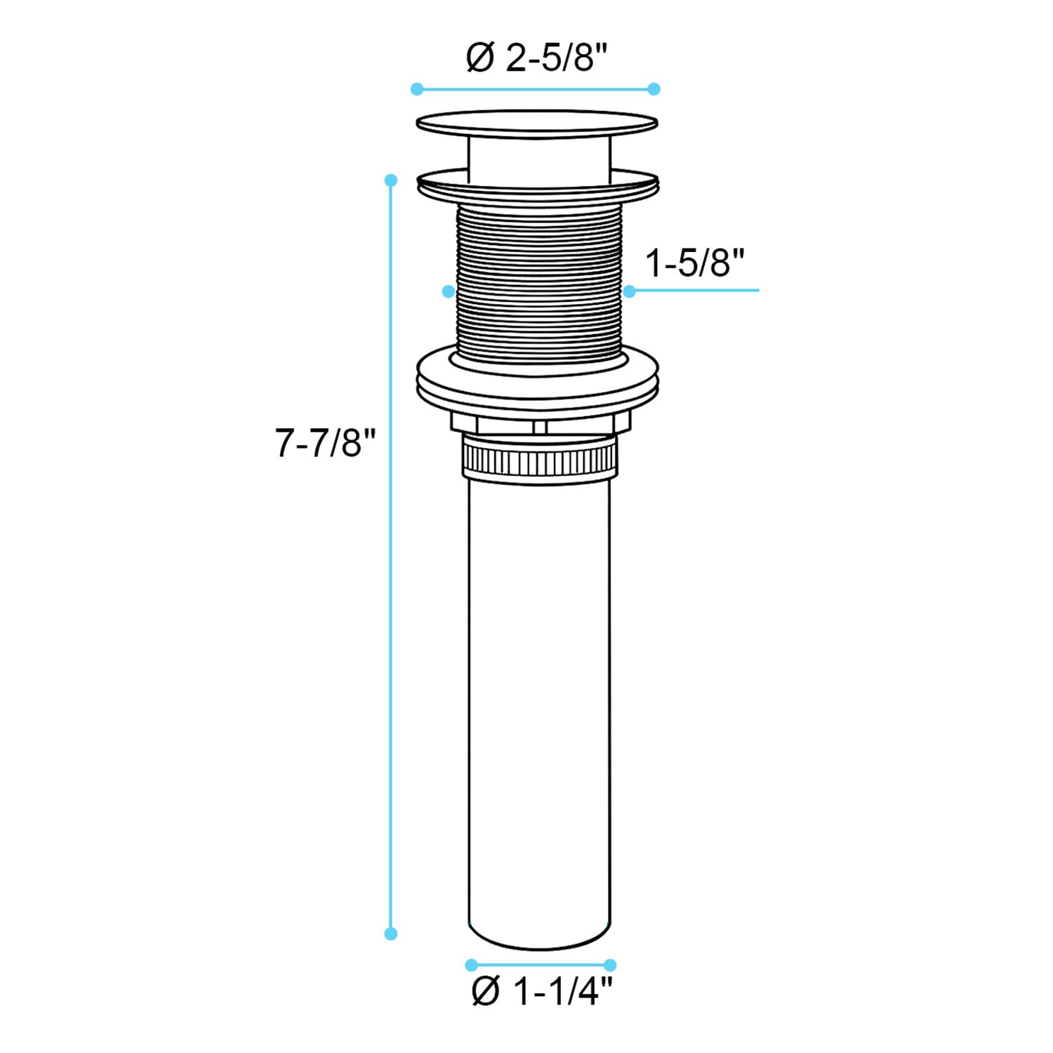 The Bathroom Sink Drain Has No Overflow Hole, And The Basin And Washbasin Pop-up Drain Is Made Of 304 Stainless Steel