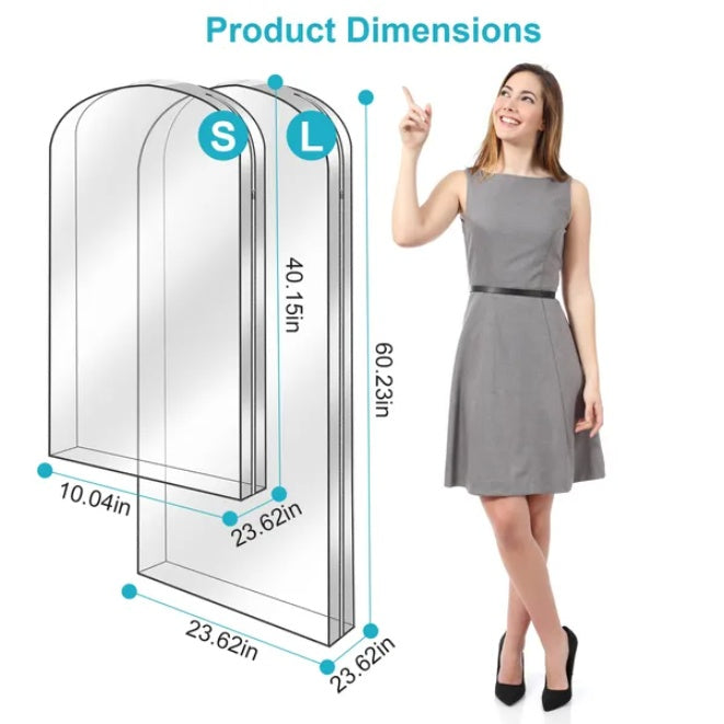 5-piece Set Of Hanging Clothes In A Bag  Dustproof And Waterproof