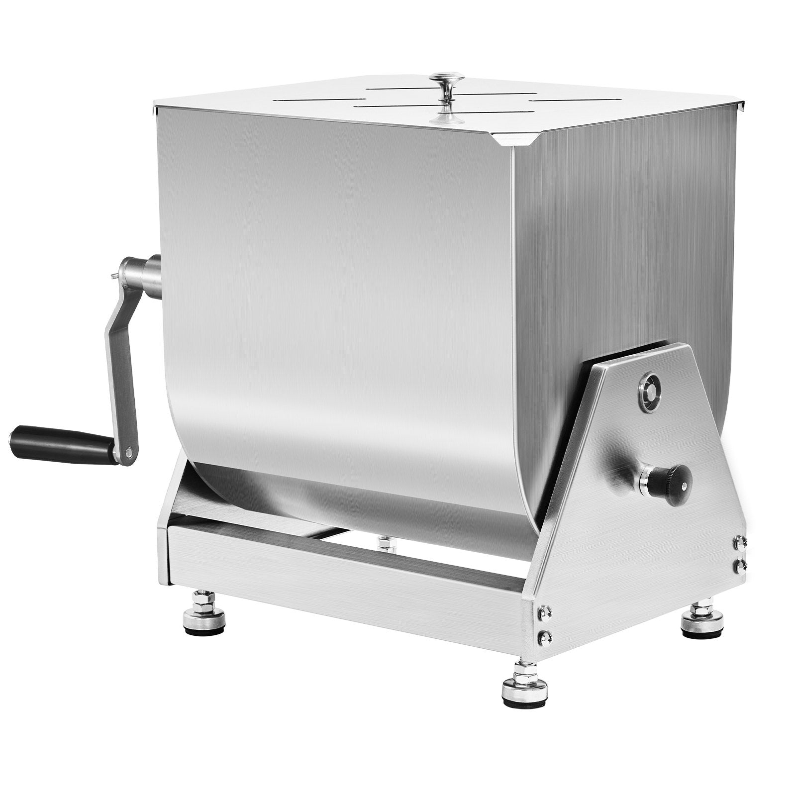 Manual Meat Mixer 60L Tilt Tank Mixing Max 60LB For Meat Sausage Mixer Machine