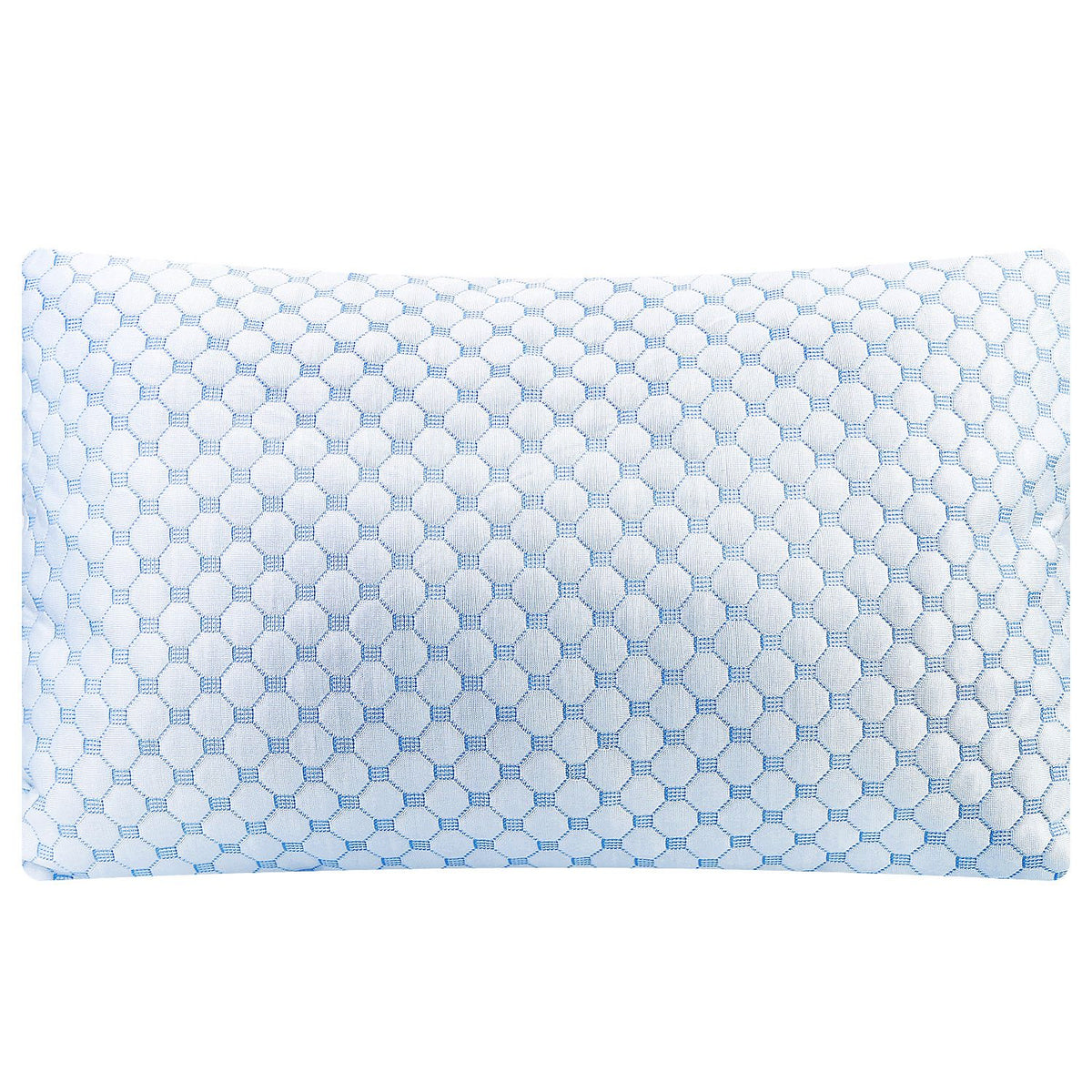 2Pcs Or 1Pc Cooling Memory Foam Pillow Ventilated Soft Bed Pillow With Cooling Gel Infused Memory Foam Machine Washable