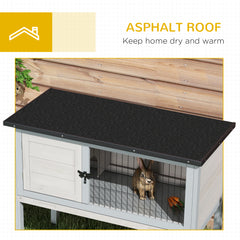 Elevated Rabbit Hutch
