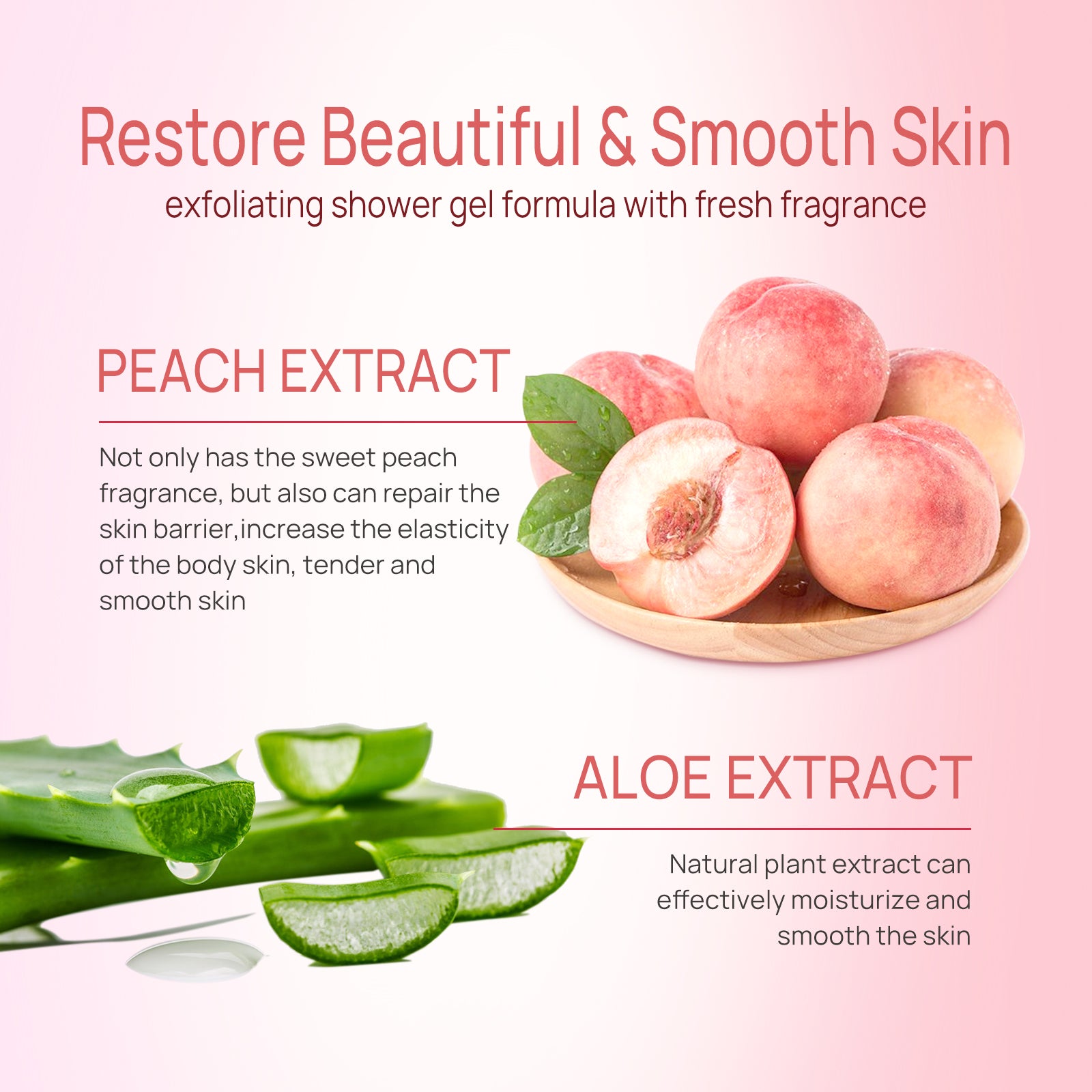 Peach Shower Gel