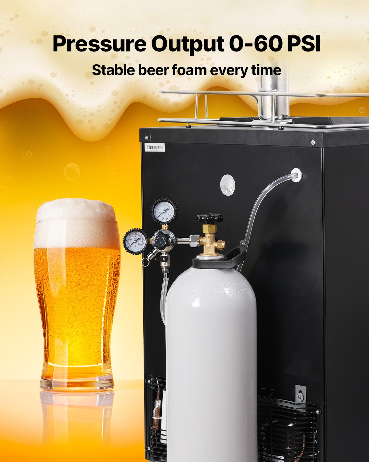 CO2 Tank 20 Lbs New Aluminum Alloy Cylinder With CGA320 Valve DOT & TC Approved