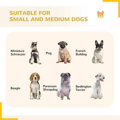 24 Panel Dog Playpen for Small and Medium Dogs with Lockable Door, 15.7' x 15.7' x 2.6'
