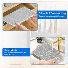 4 Pack Foldable Non Woven Storage Bags Closet Organizers Wardrobe Sorting Baskets With 2 Handles Dustproof Lid Zipper For Clothes Quilt 30L 110L 150L 220L