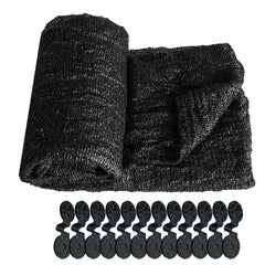 10ft*10ft Black Sunshade Netting Fabric With High-strength UV Protection, Perfect For Plant Protection.