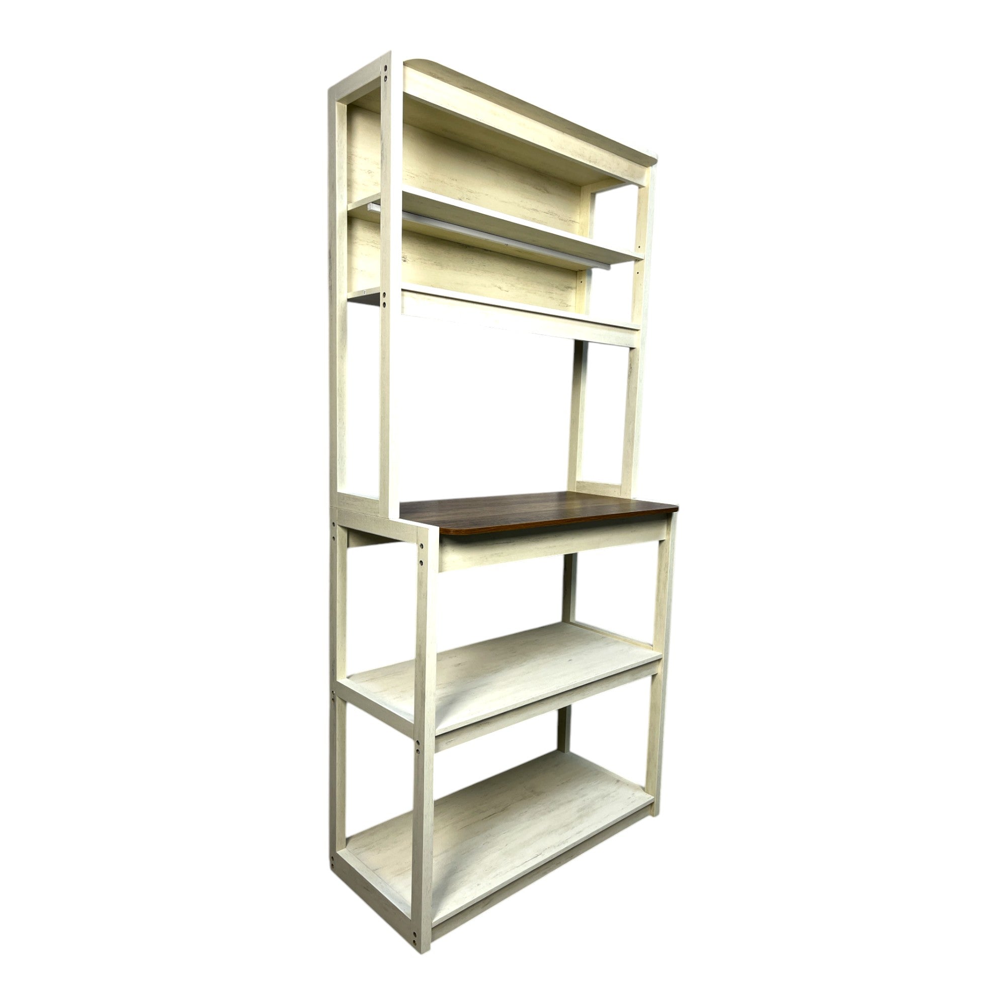 5 Levels Of Kitchen Storage Cabinets, Coffee Bar, Kitchen Shelves, Microwave Racks