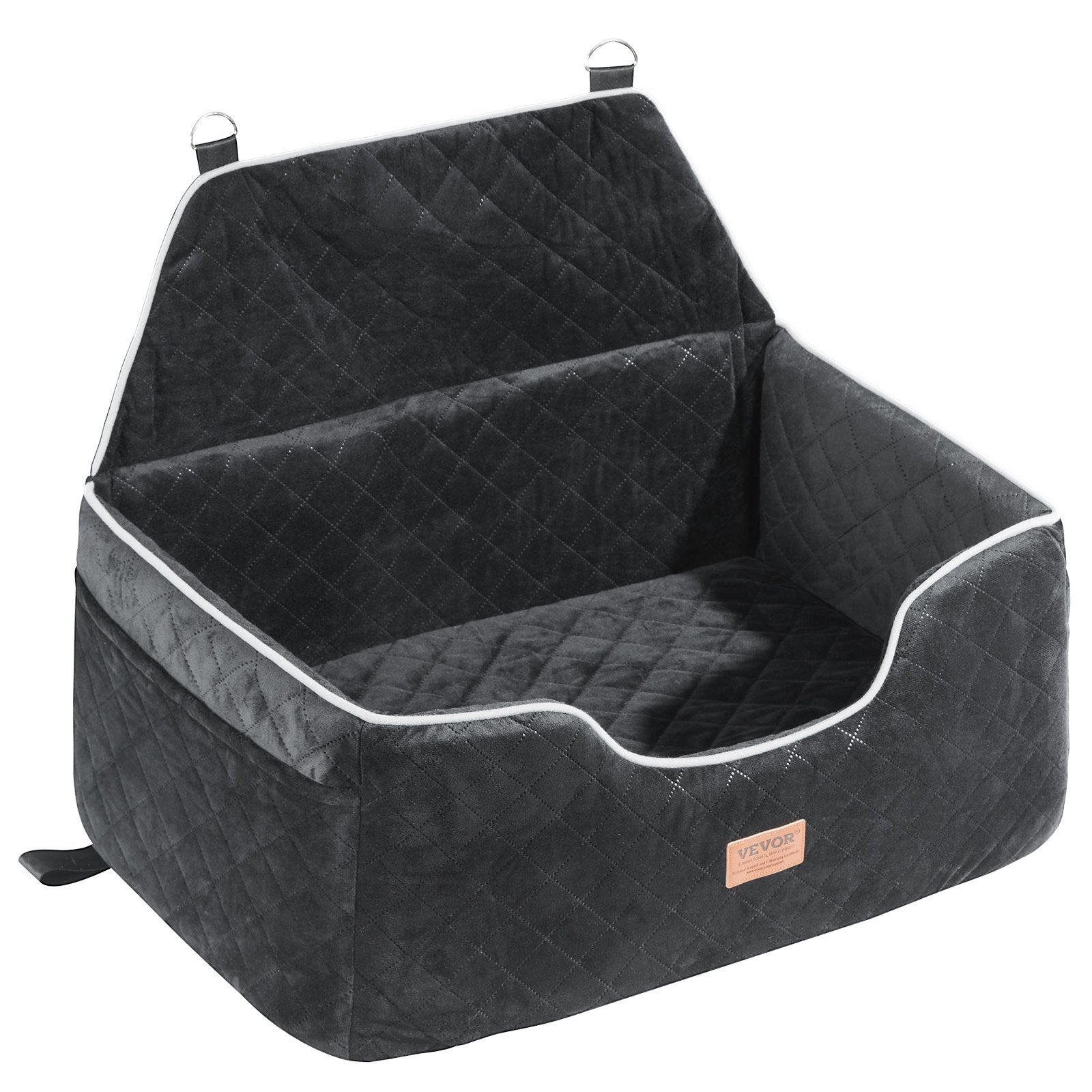 Dog Booster Car Seat Pet Car Seat For Medium Large Dog Up To 55 Lbs Black