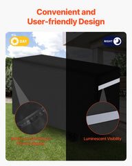 59 Inch Grill Cover Heavy Duty BBQ Gas Grill Cover Outdoor Barbecue Waterproof