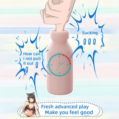 Milker Stroker Male Masturbator 0.77lbs, Mini Home Dorm Private Use Toys, Male Pleasure Doll With Textured Tunnel, Portable Pocket Vagina, Male Penis Glans Trainer