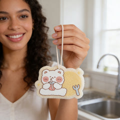 Cute Bear Dishwashing Sponge