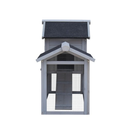 Rabbit Hutch Outdoor Bunny Cage Indoor,Extensible Chicken Coop With Large Run Space - No Leak Plastic Tray