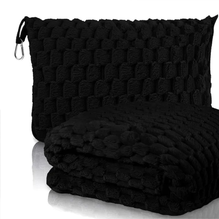 Tlanket- Clip On Travel Pillow