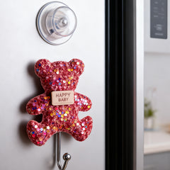 Bear Suction Cup Hook,Single, Random Color