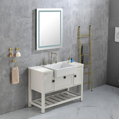 36x28 Inch LED Bathroom Mirror
