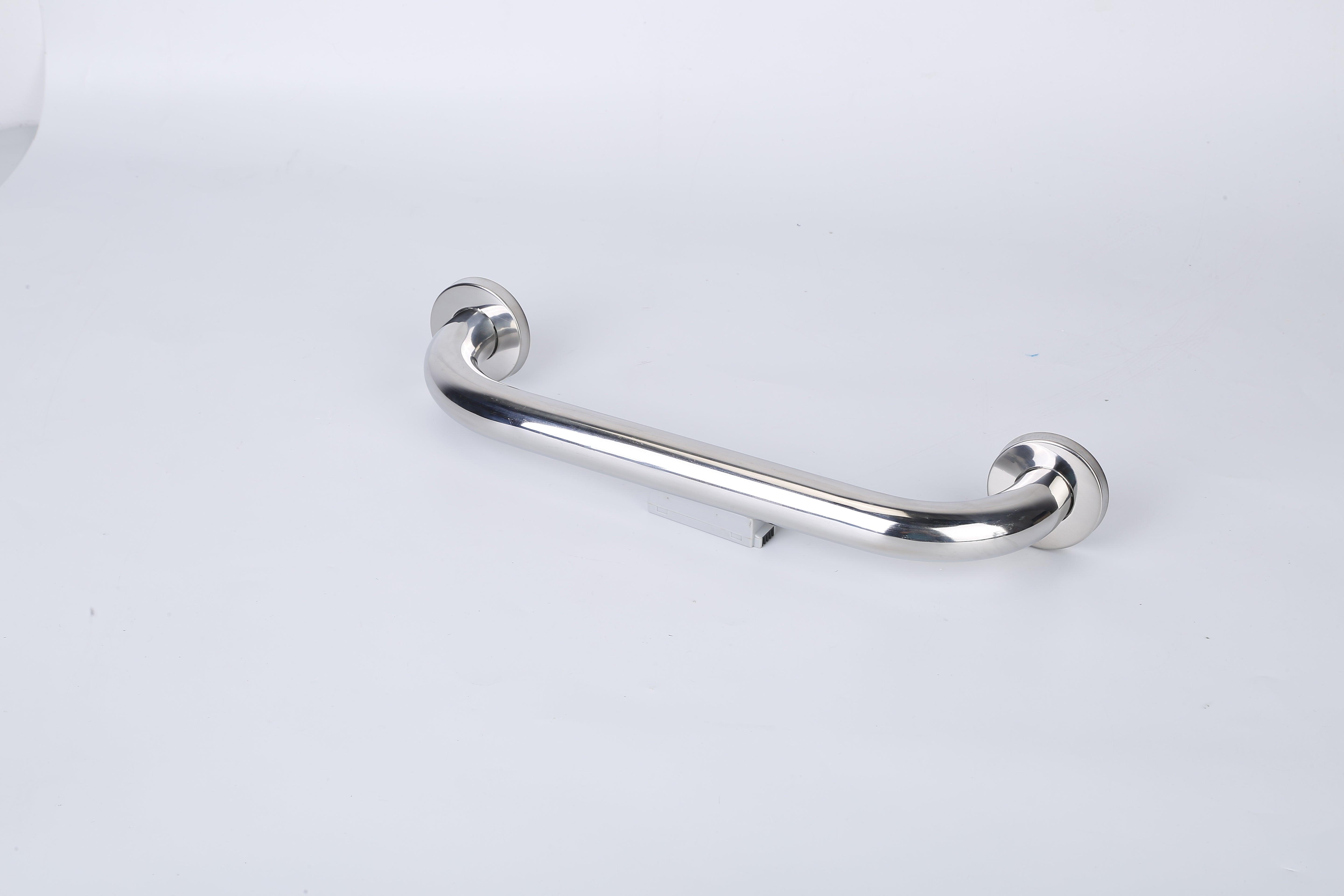 2Pcs Bath Grab Bar 19.7in Sturdy Stainless Steel Shower Safety Handle For Bathtub Toilet Stairway Anti-slip Handrail Balance Bar 220LBS Pull Force