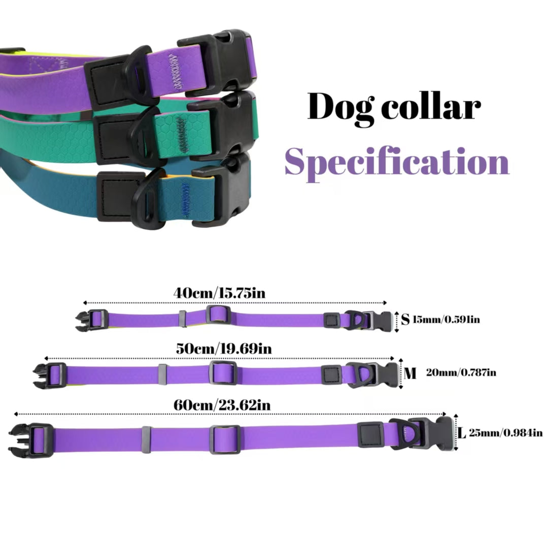 Honeycomb Embossed Dual-Color Pet Leash Set Is Stylish And Fashionable. The Embossed Surface Enhances The Leash's Grip, Preventing Slippage When Held. The Product Is Waterproof, Wear-resistant, Odor-r