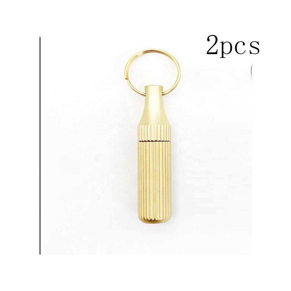 2PCS Stainless Steel Mini Pocket Knife - Leaf-Shaped Portable Capsule Knife With Keychain, Handcrafted Wooden Handle For Outdoor Camping, Fishing & Daily Use