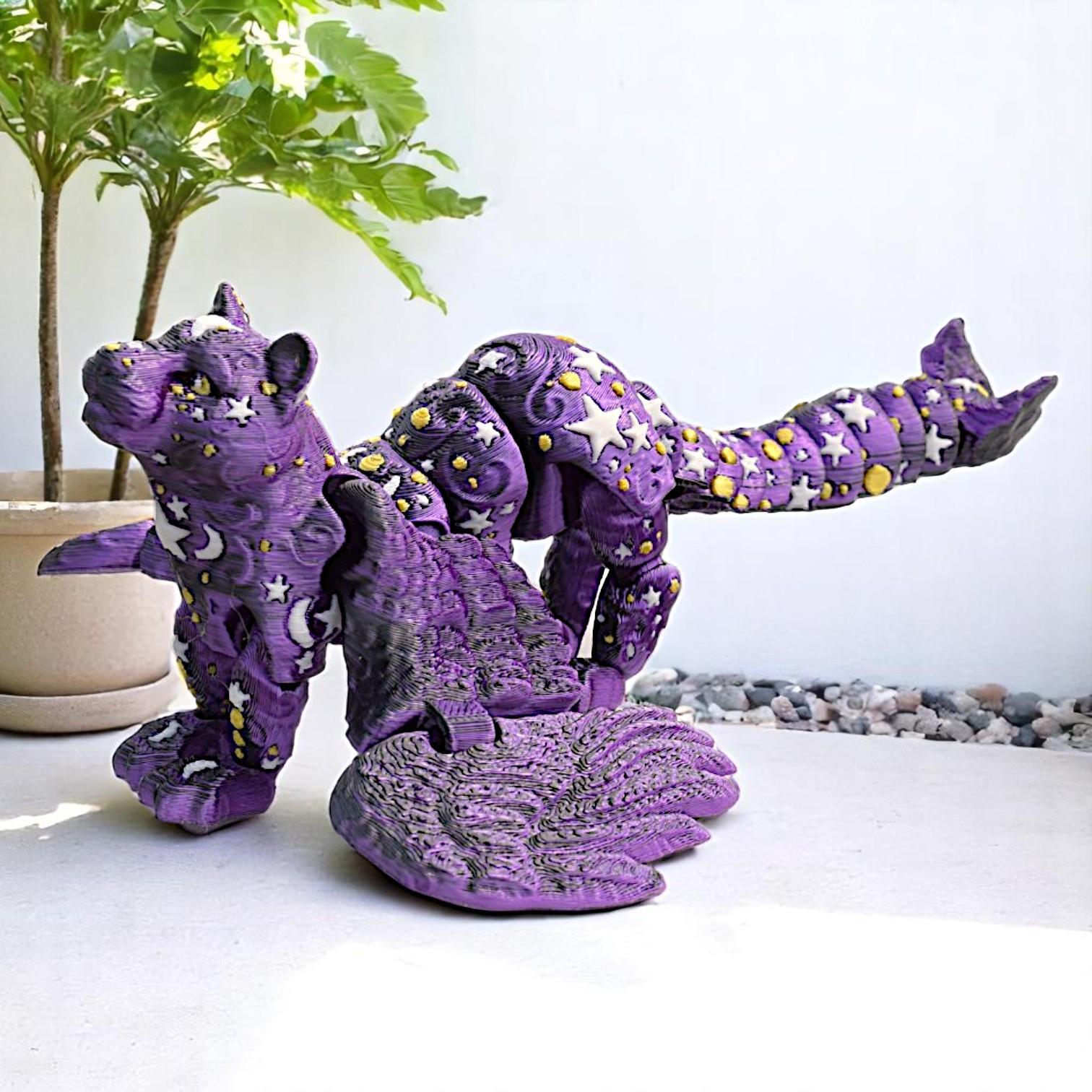 Cosmic Dragon Space Style Exquisite Texture Science Fiction Creative Decorative Ornaments