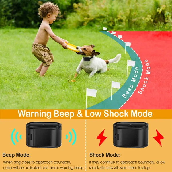 Electric Dog Fence System With Collar & Wire / Collar Receiver Only / Wire Only / Wire Pro Only, Options
