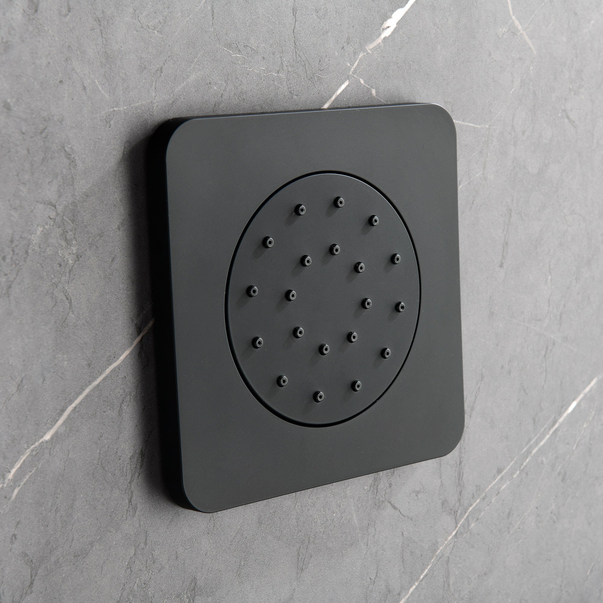 Shower System With Shower Head, Hand-held Shower, Slide Bar, Spray, Shower Arm, Hose, Valve Trim And Lever Handle