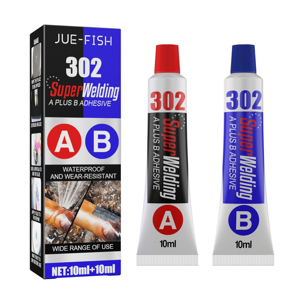 AB Repair Gel Mixture For Cleaning The Hardest Toilet Stains
