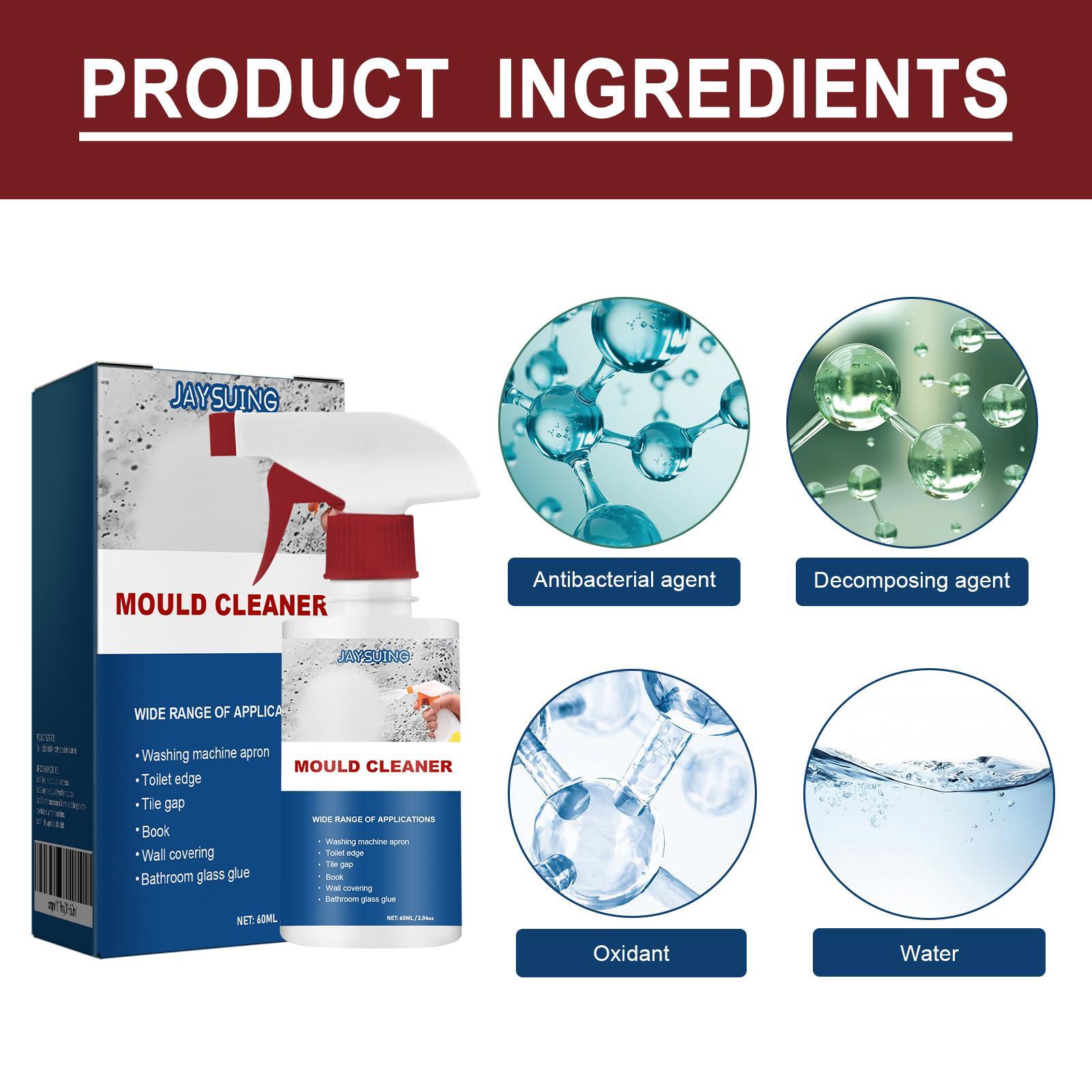 Bathroom Tile Wall And Ceiling Multi-effect Decontamination And Mildew Removal Spray