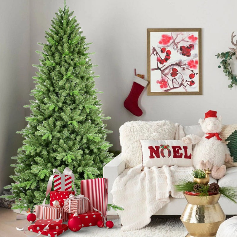 6ft PE, PVC Mixed Christmas Tree
