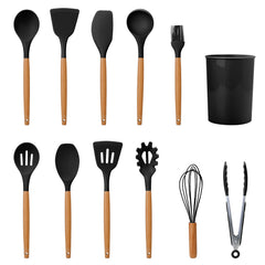11 Piece Silicone Cooking Tool Set