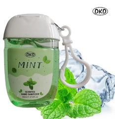 DKD 2pack 1.014fl.oz Hand Sanitizer With Hook Mint Watermelon Scented Cleaning Wash-free For Home Travel Outdoor
