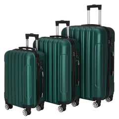 3-in-1 Multifunctional Large Capacity Traveling Storage Suitcase Dark Green