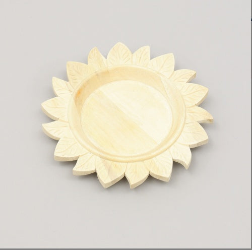 Handcrafted 13 Wood Charger Plate   Wooden Dinning Placemat Artisan Wood Tableware