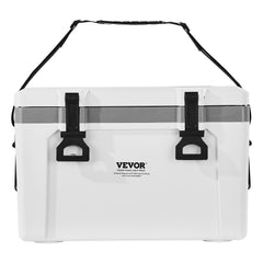 Portable Cooler 26 QT Insulated Hard Cooler 38 Can Capacity With Handles Strap